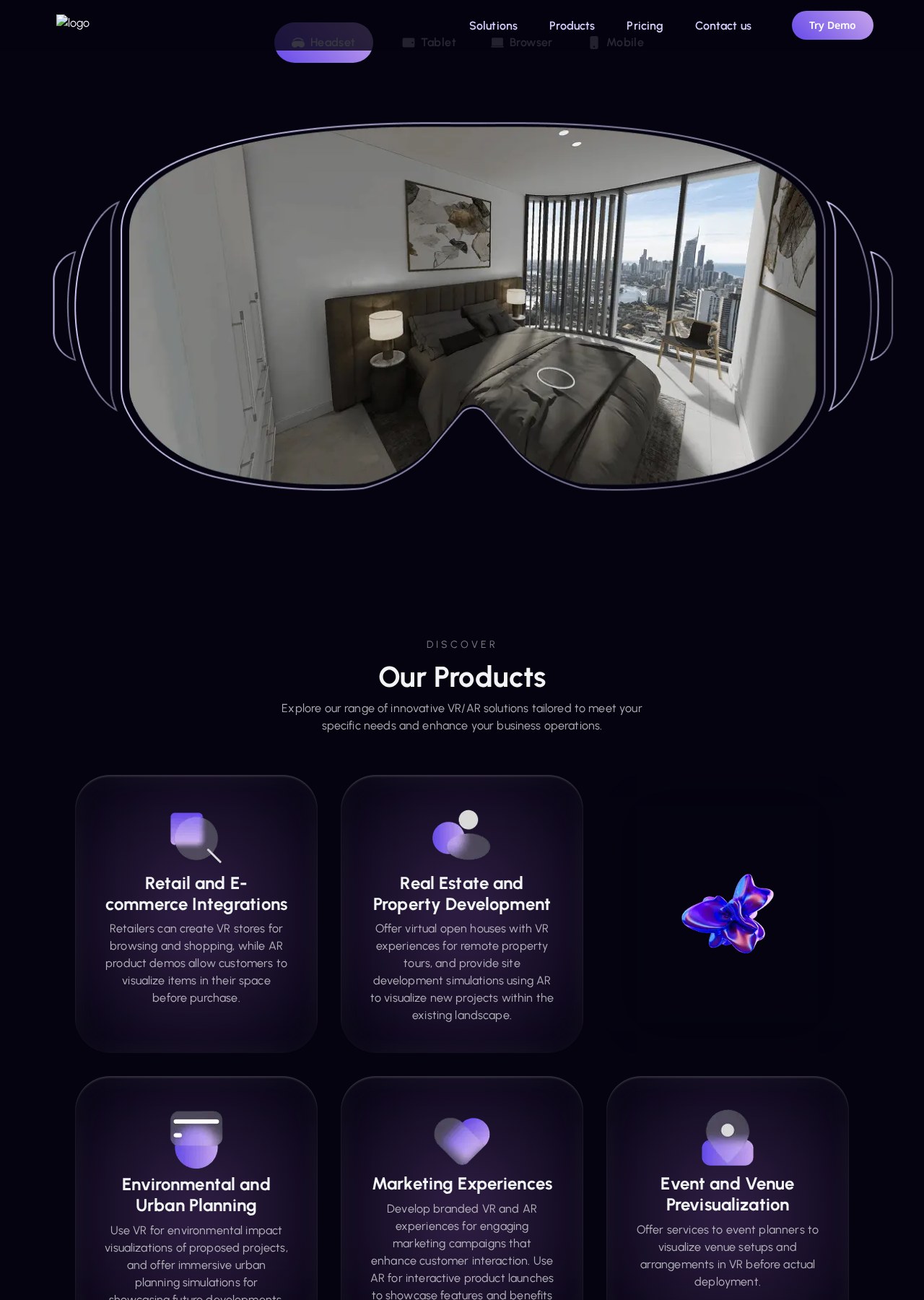 AR / XR Simulator preview